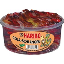 Haribo - Silo Cola Slangen 150 Stuks 1050 Gram