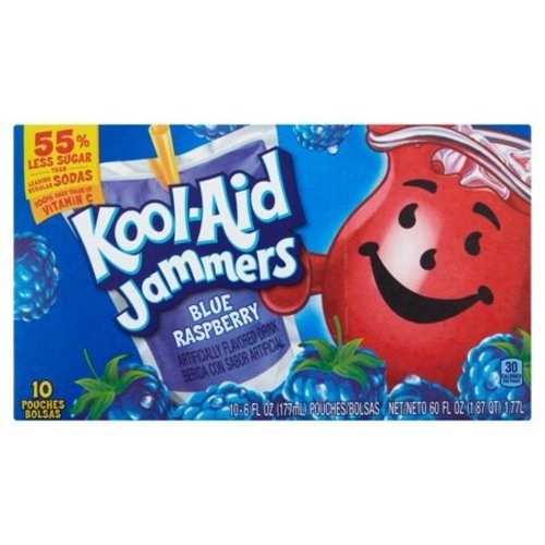 Kool-Aid - Jammers Blue Raspberry 177ml 10-pack