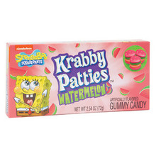Spongebob - Watermelon Gummy Krabby Patties 72 Gram