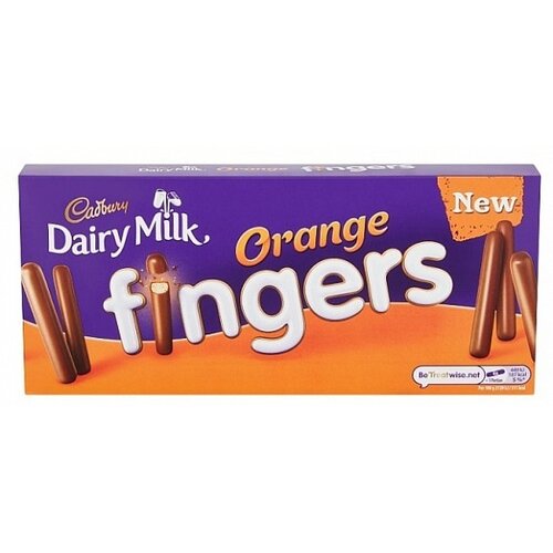 Cadbury - Orange Fingers 114 Gram