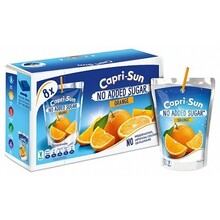 Caprisun - Orange - No Added Sugar 8-Pack