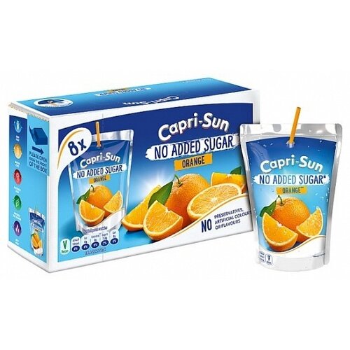 Caprisun - Orange - No Added Sugar 8-Pack