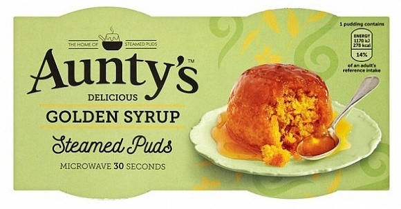 Auntys - Golden Syrup Pudding 190 Gram