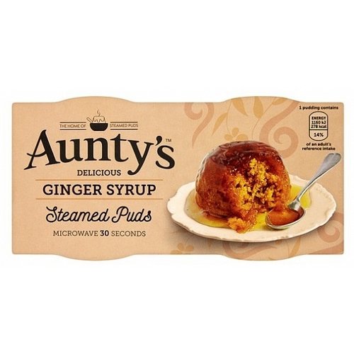 Auntys - Ginger Pudding 190 Gram