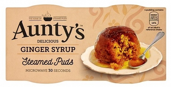 Auntys - Ginger Pudding 190 Gram