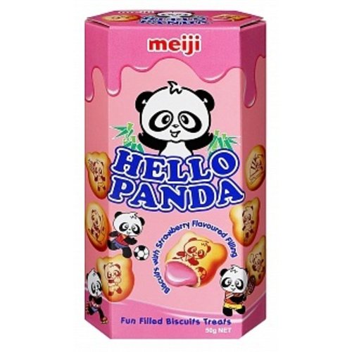 Meij - Hello Panda - Strawberry 50 Gram