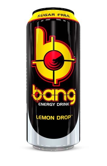 Bang Bang - Bangster Lemon Drop Energy Drink 500ml (suikervrij) 12 Blikjes