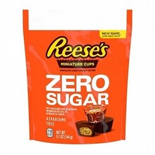 Reese's - Zero Sugar Peanut Butter Miniature Cups 145 Gram (suikervrij)