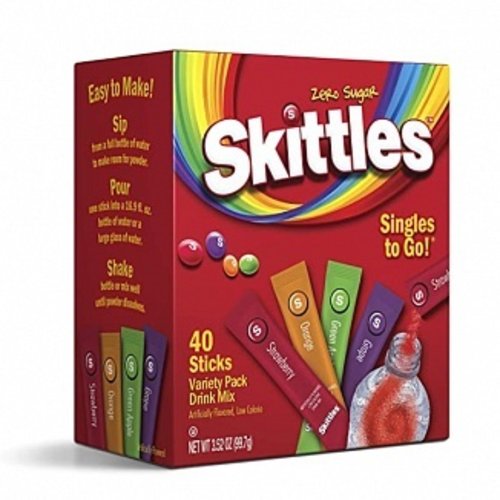 Skittles - Singles-To-Go Drink Mix Variety Pack 99,7 Gram