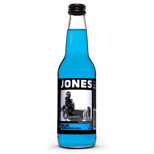 Jones Soda -Blue Bubblegum 355ml