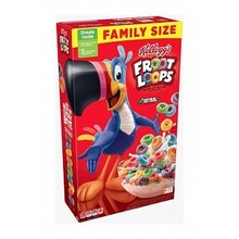 Kellogg's -Froot Loops Cereal Family Size 550 Gram