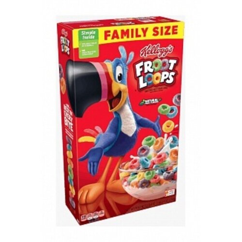 Kellogg's -Froot Loops Cereal Family Size 550 Gram