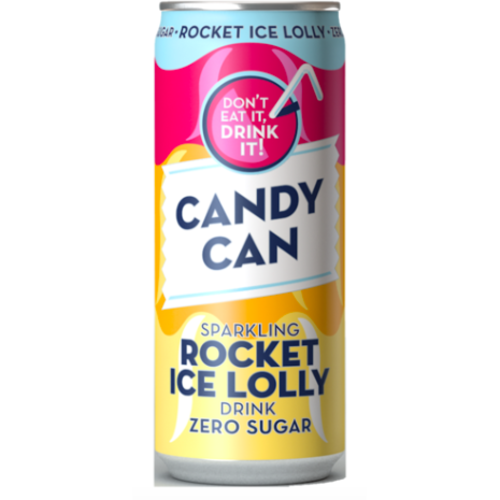 Candy Can - Sparkling Rocket Ice Lolly Zero Sugar 330ml