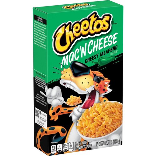 Cheetos - Mac'n Cheese Cheesy Jalapeno 164 Gram