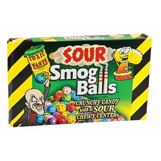 Toxic - Waste Sour Smog Balls Theatre Box 84 Gram
