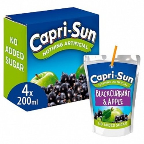 Caprisun - Blackcurrant & Apple 4-Pack