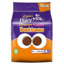 Cadbury - Dairy Milk Giant Orange Buttons 95 Gram
