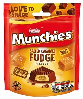 Nestle Nestle - Munchies Salted Caramel Fudge 101 Gram
