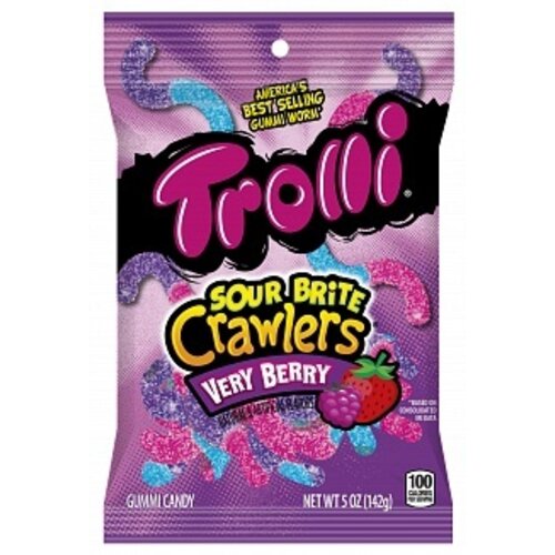 Trolli - Very Berry Sour Brite Crawlers 142 Gram