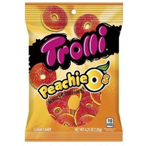 Trolli - Peachie-O's 120  Gram