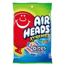 Airheads - Xtreme Bites Blue Raspberry Peg Bag 170 Gram