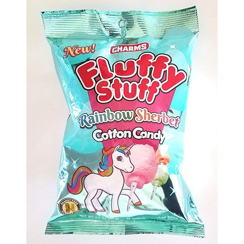 Charms - Fluffy Stuff Rainbow Sherbet Cotton Candy 60 Gram