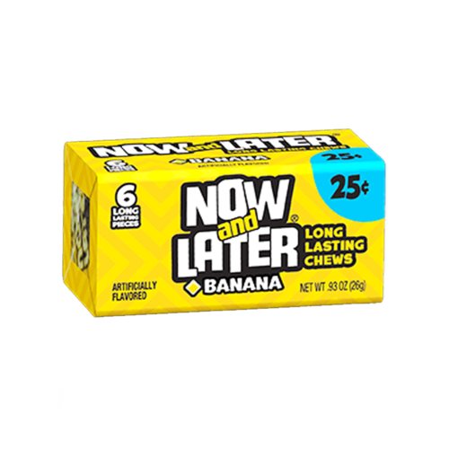 Now & Later - Banana 26 Gram Now & Later - Banana 26 Gram