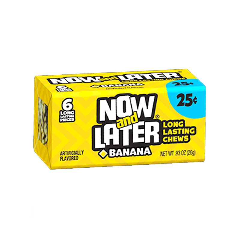 Now & Later Now & Later - Banana 26 Gram afbeelding