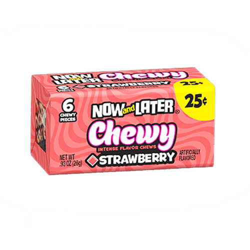 Now & Later - Chewy Strawberry 26 Gram