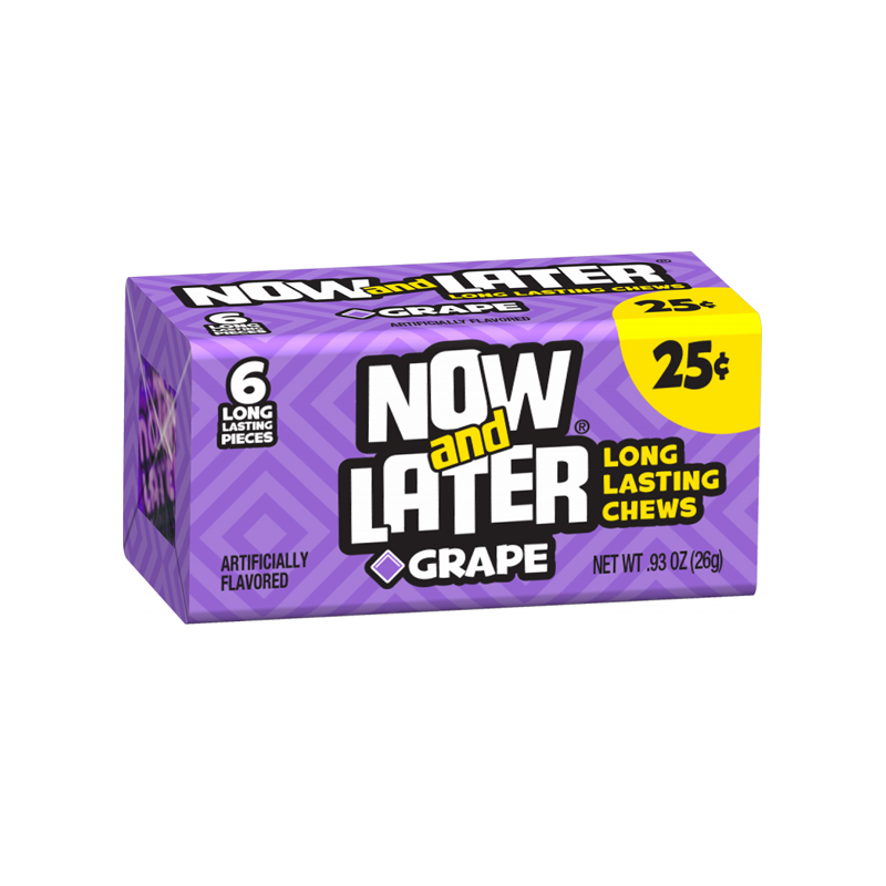 Now & Later Now & Later - Grape 26 Gram afbeelding