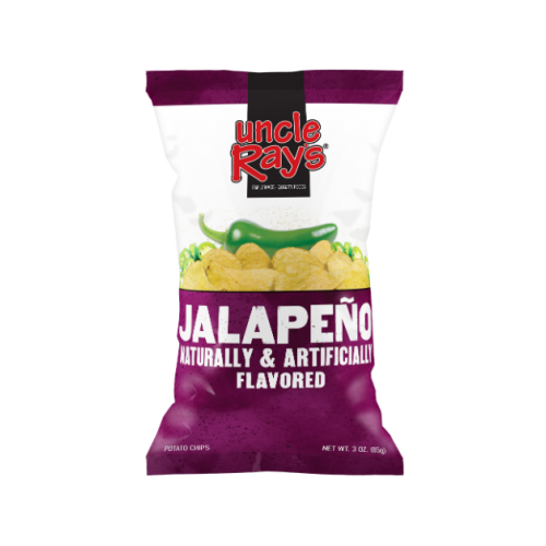 Uncle Ray's - Potato Chips Jalapeno 120 Gram