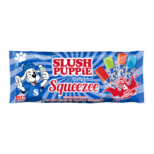 Slush Puppie - Squeezee Fruit Flavour Freeze Pops 10-Pack