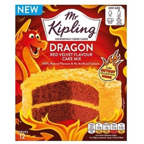 Mr Kipling - Dragon Red Velvet Cake Mix 400 Gram
