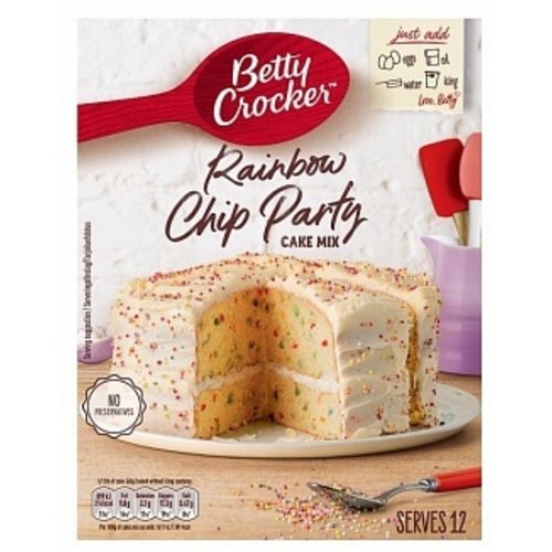 Betty Crocker - Party Rainbow Chip Cake Mix 425 Gram