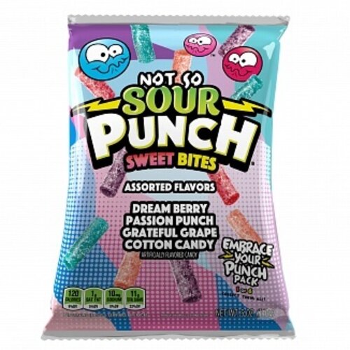 Sour Punch - Not So Sour Sweet Bites Assorted Flavors 142 Gram