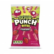 Sour Punch - Bites Strawberry 142 Gram