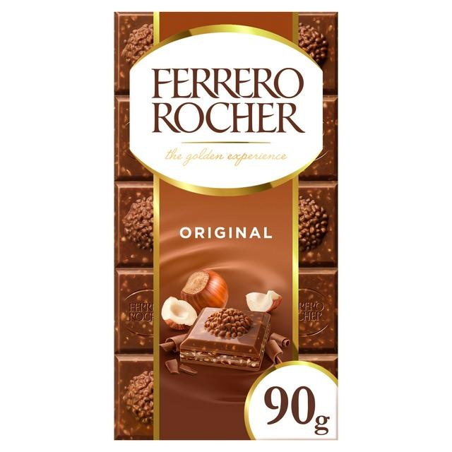 Ferrero Rocher Hazelnut Bar 90 Gram