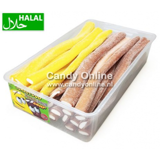 Jake - Jumbo Sour Pineapple-Coco 30 Stuks 1,5 Kilo (Halal)