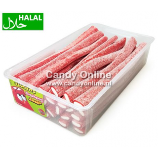 Jake - Jumbo Sour Strawberry 30 Stuks 1,5 Kilo (Halal)