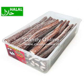 Jake - Jumbo Sour Cola 30 Stuks 1,5 Kilo (Halal)