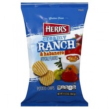 Herr's - Ranch & Habanero Potato Chips 170 Gram