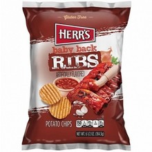 Herr's - Baby Back Ribs Chips 170 Gram