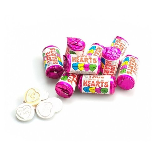 Swizzels - Snoep Mini Rolls Love Hearts 250 Gram