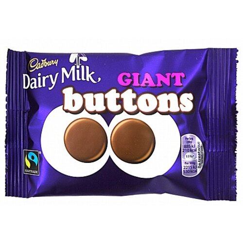 Cadbury - Dairy Milk Giant Buttons 40 Gram