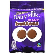 Cadbury - Dairy Milk Giant Buttons 119 Gram