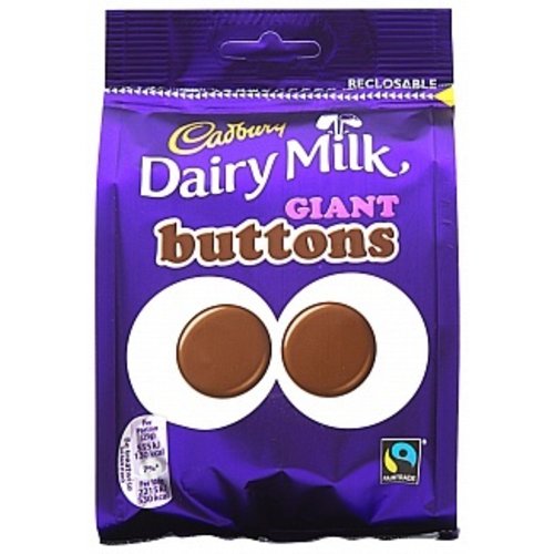 Cadbury - Dairy Milk Giant Buttons 119 Gram