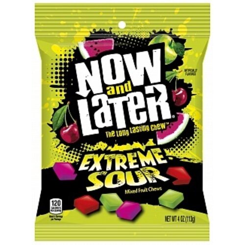 Now & Later - Extreme Sour 113 Gram