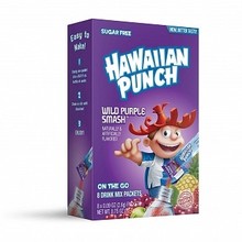 Hawaiian Punch - On-The Go Drink Mix Wild Purple Smash Squeeze 21 Gram
