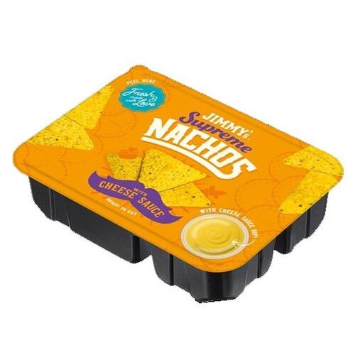 Jimmy's Supreme Nacho's With Cheese Sause 200 Gram