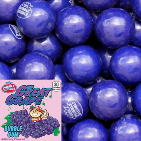 Dubble Bubble Dubble Bubble - Grape Gumballs 200 Gram